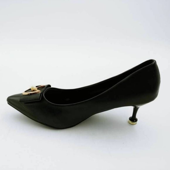 Duomeite Classic Pump Kitten‎ Heels Shoes EU 42 New - Picture 2 of 10